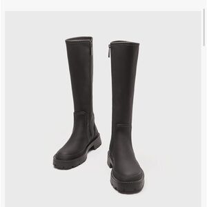 Womens Knee High Boots Thick Bottom Casual Wedding Hiking size 41/ 10.5